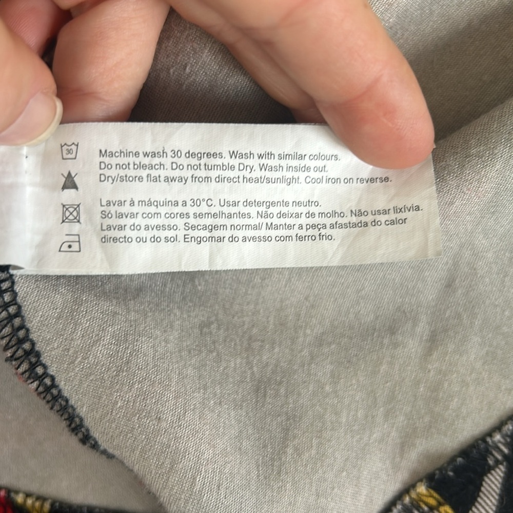 ModCloth / Traffic People monkey print fit and flare dress size L - Picture 11 of 11